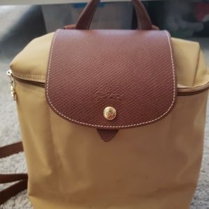 Longchamp small back pack